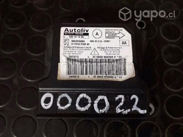 Modulo airbag citroen berlingo 2014 berlingo 2014
