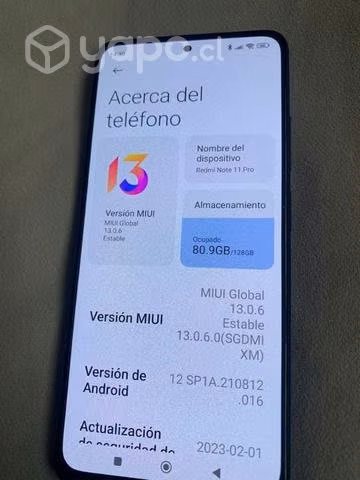 Celular Xiaomi 11 pro