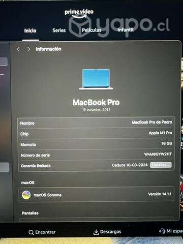 MacBook Pro M1 - Imagen 5