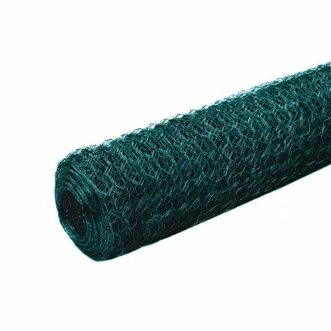 Malla hexagonal plastificada 1 bwg 21=0.81 0.8 x 3