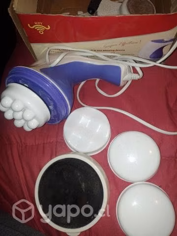 Masajeador con accesorios