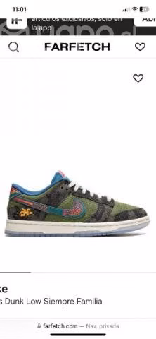Zapatillas Nike dunk con poco uso originales