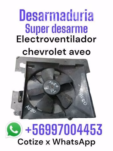 Electroventilador Chevrolet Aveo
