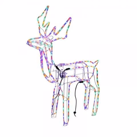 Reno navideño decorativo 125cm con Luces