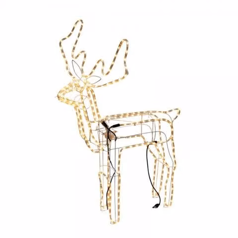 Reno navideño decorativo 125cm con Luces