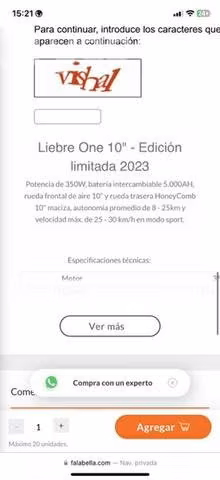 Scooter liebre one x