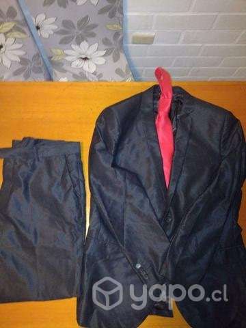 Traje negro Mossimo talla 52 - Imagen 3