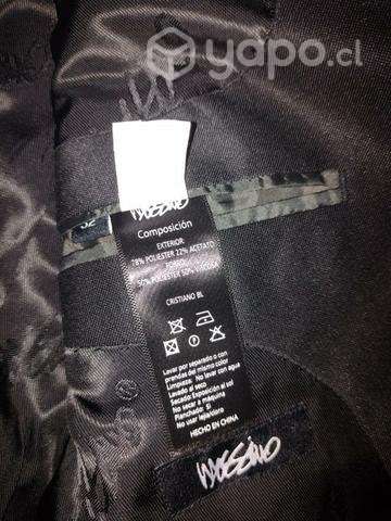 Traje negro Mossimo talla 52 - Imagen 2