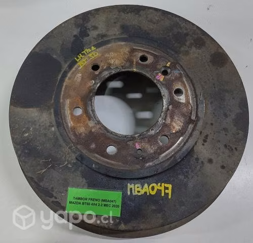 Tambor Freno (MBA047) Mazda BT50 4x4 2.2 MEC