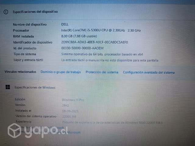 Notebook Dell