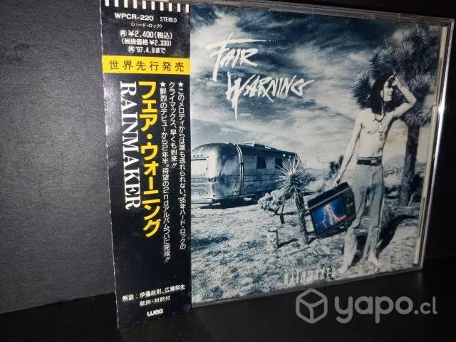 CD JAPON C/OBI, FAIR WARNING - RAINMAKER 1aEd 1995