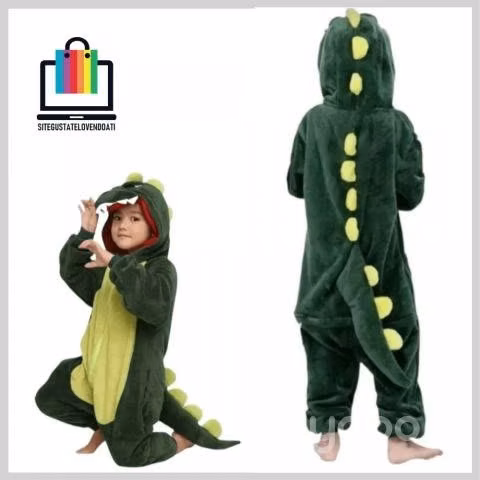 Disfraz Dinosaurio Verde Nuevo