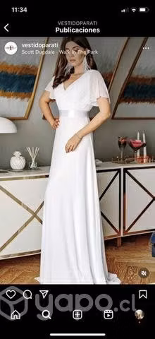Vestido de novia nuevo talla L