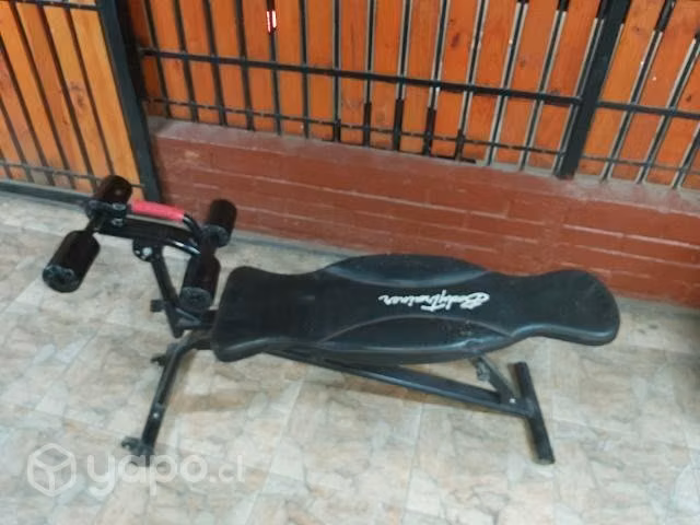 Banco abdominales/pesas