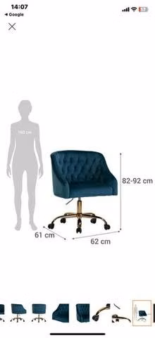 Silla para escritorio/ tocador