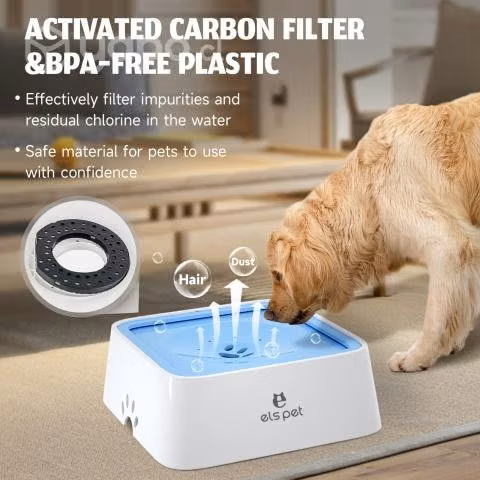 Platos Els Pet. Anti Splash