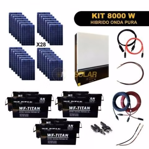 Kit 8000 neosolar ampliable neosolar