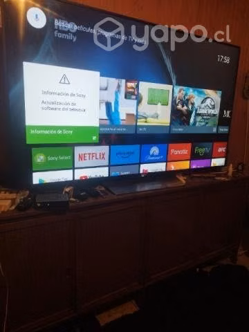Smart TV Sony de 65 pulgadas