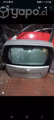 Portalon trasero chevrolet spark gt 2013