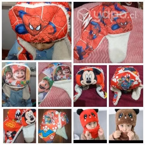 Gorros de niños 2x5000 o dejos todo al mayor
