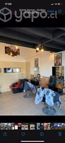 Arriendo Puesto barberia quinta normal