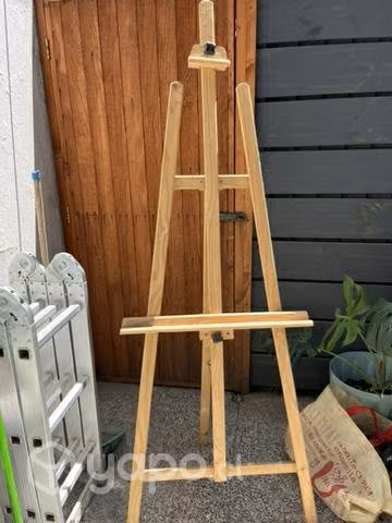 Caballete madera para pintura
