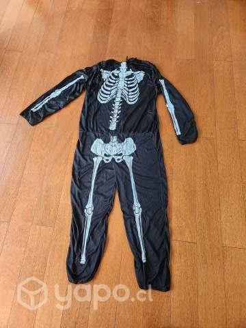 Disfraz esqueleto talla M/L