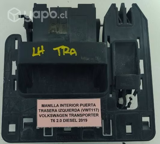 Manilla Int pta tras izq (VWT117) VW Transporter T