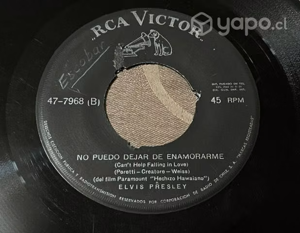 Pack 6 Vinilos Single Elvis Presley