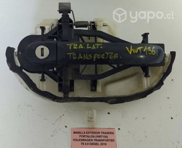 Manilla Ext Tras Portalon (VWT136) VW Transporter