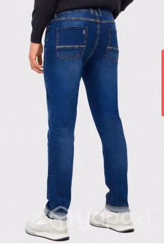 Jeans Slim marca Trial, Azul para hombre