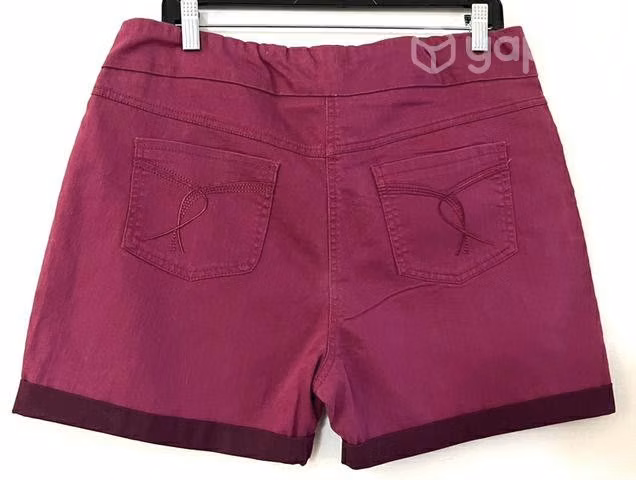 Short Elástico Marca Barbados Talla 46 Burdeo - Imagen 5