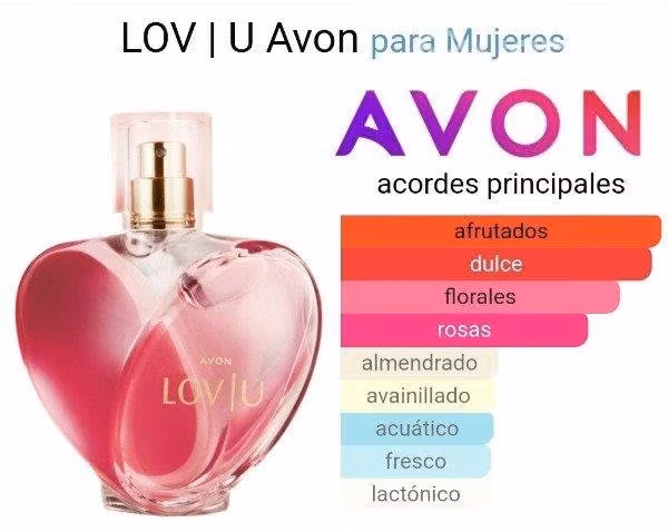 Perfume Femenino Lov|u 75 Ml De Avon