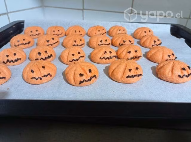 Donas y galletas halloween