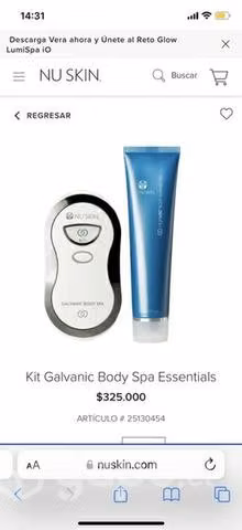 Galvánica corporal nuskin