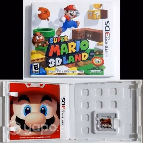 Juego Nintendo 3DS Super mario Bros 3D Land