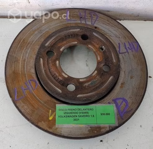 Disco Freno Del izq (VS069) Volkswagen Saveiro
