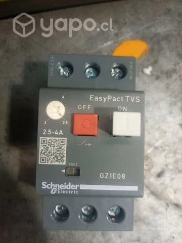Guarda motor trifásico Schneider 2.5-4a