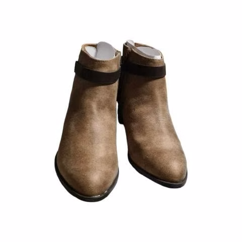 Botines Catherines tipo Ante en dos tonos - Imagen 3