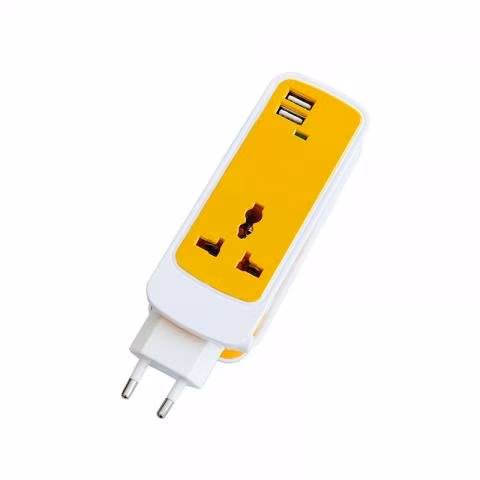 Alargador 1 tomas con 2 puertos USB blanco 1.5mt 1 - Imagen 2