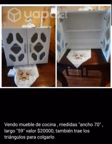 Mueble de cocina colgante