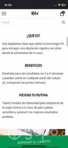 Depiladora Láser Rebelskin - Imagen 6