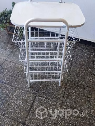 Carro verduras metálico