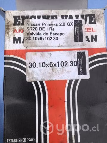 Valvula de escape NSK para SR20DE - Imagen 3