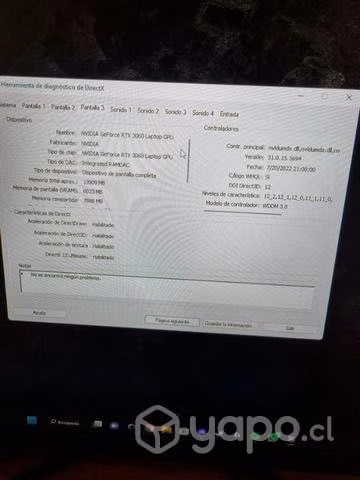 Asus rtx 3060 rizen 7 como nuevo