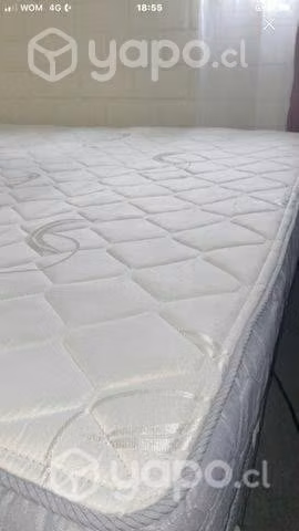 Cama 1,5 plazas, buen estado, con despacho