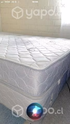 Cama 1,5 plazas, buen estado, con despacho