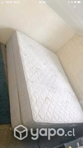 Cama 1,5 plazas, buen estado, con despacho