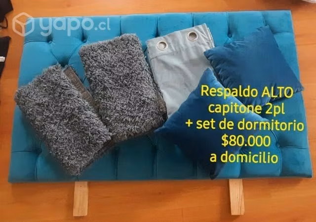 Respaldo +set dormitorio