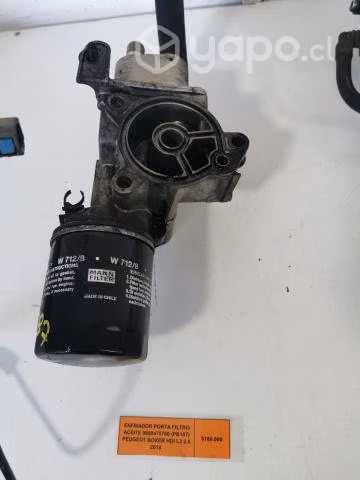 Enfriador Porta Filtro Aceite Peugeot Boxer HDI